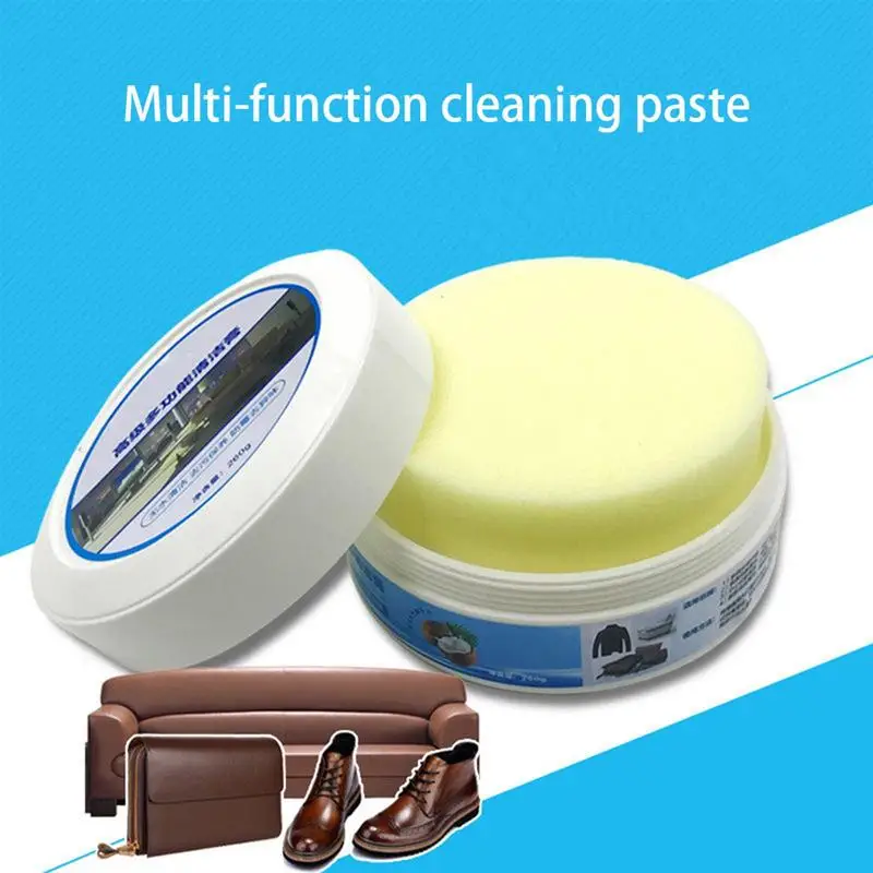 

Multi-function Cleaning Paste Decontamination Cream White Shoes Small Beauty Leather Cleaner Rub Leather Bag Sofa Shoes