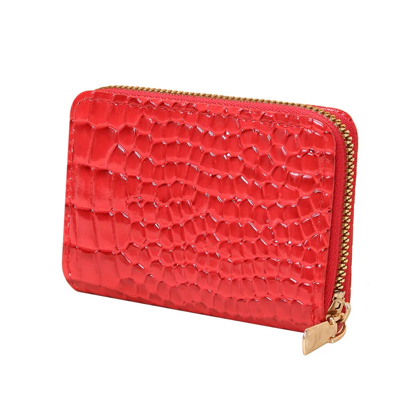 Women's bag small wallet 2023 new crocodile pattern hand holding coin bag women's small bag casual gift small bag