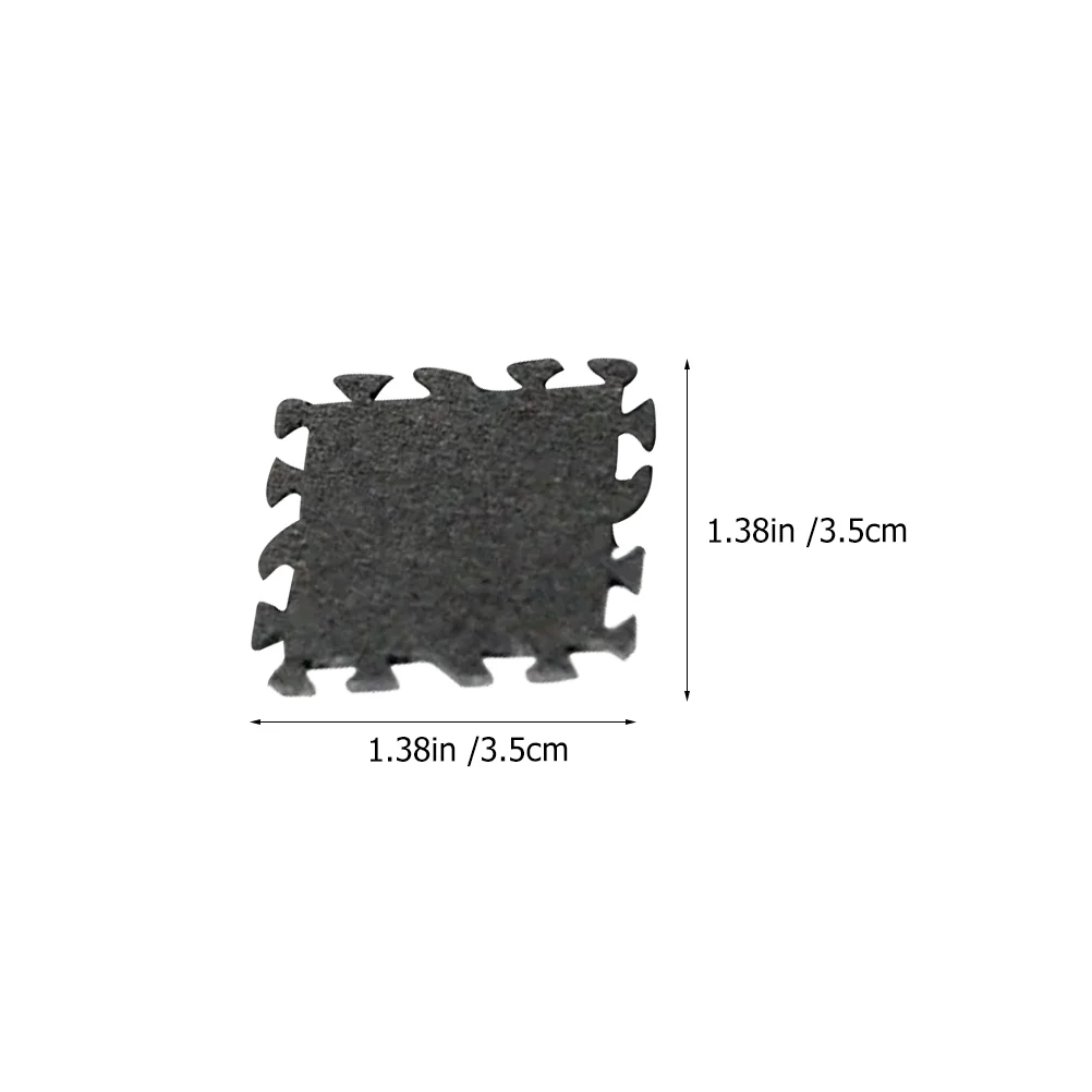 

Dollhouse Mat Micro Landscape Models Mini Supplies Floor Decor Ornaments Playing Puzzle