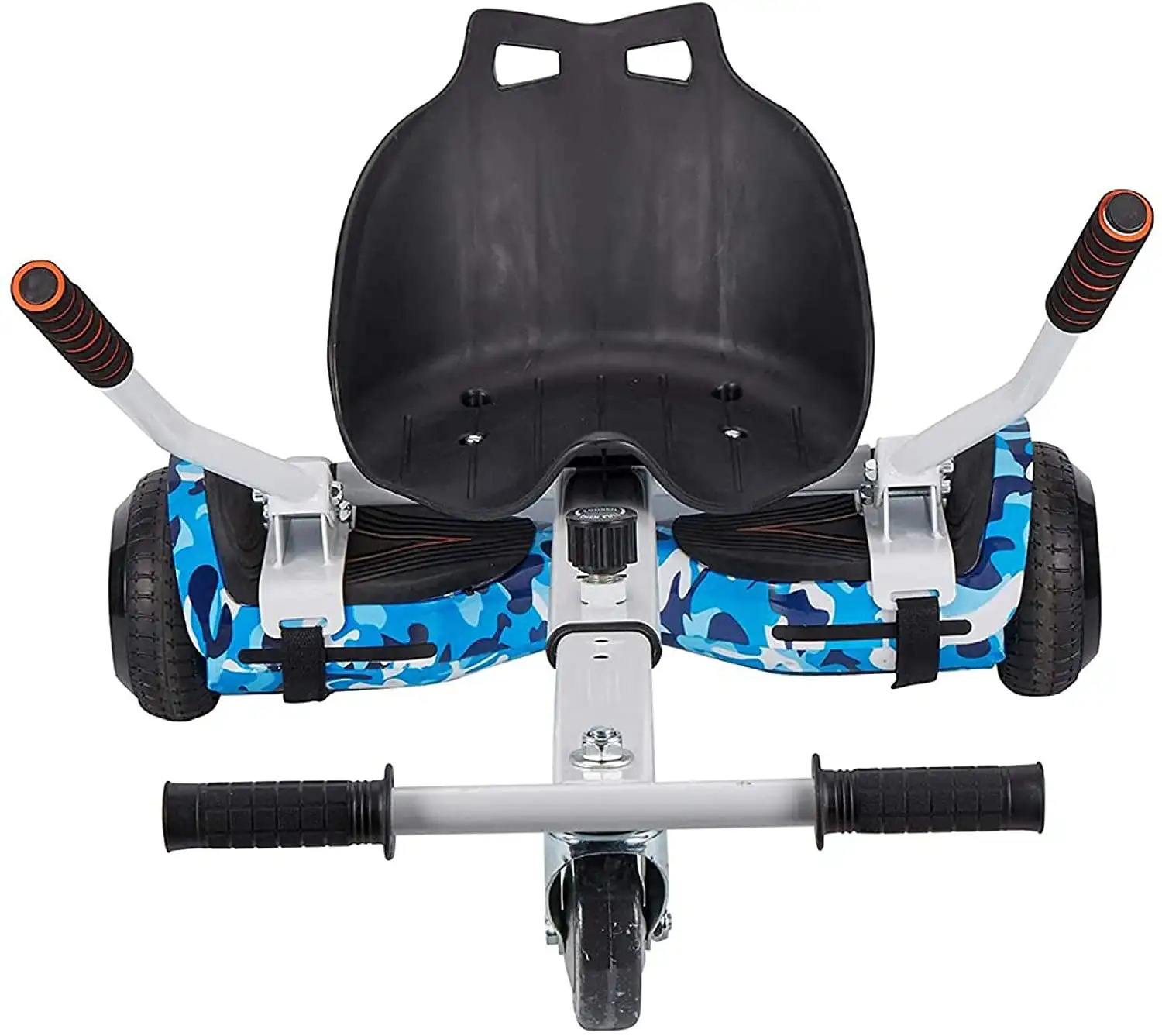 

1 Go Cart Adjustable Seat Attachment 6.5" Hover- - White
