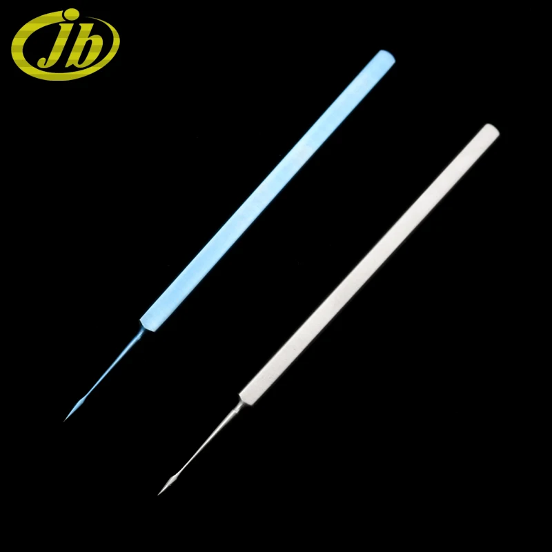 Foreign body needle stainless steel 12.5cm titanium alloy ophthalmic instruments sharp straight handle