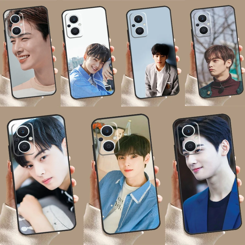 Чехол Cha Eun Woo чехол для OPPO Reno 4Z 5Z 8T 10 11 Pro 11F 7 8 5 6 Lite Find X6 X5 X2 X3 Neo