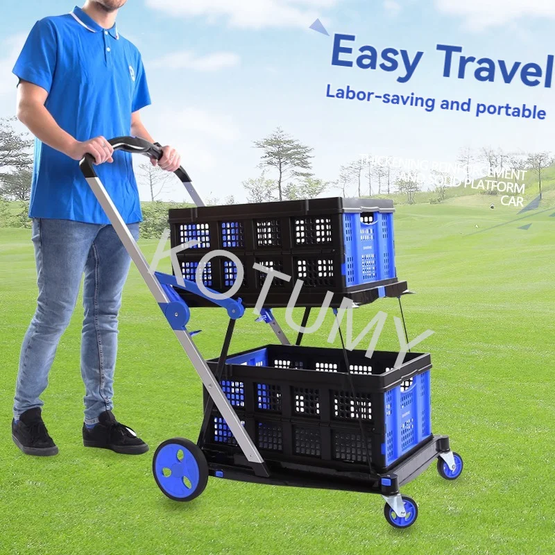 Складная тележка для покупок