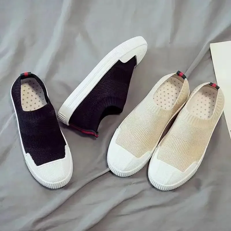 Мужская обувь весна 2023 новый фестиваль дышащая Вязаная мужская универсальная