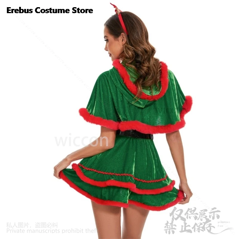 2024 Рождественская накидка в стиле аниме для косплея с капюшоном женщин и девочек