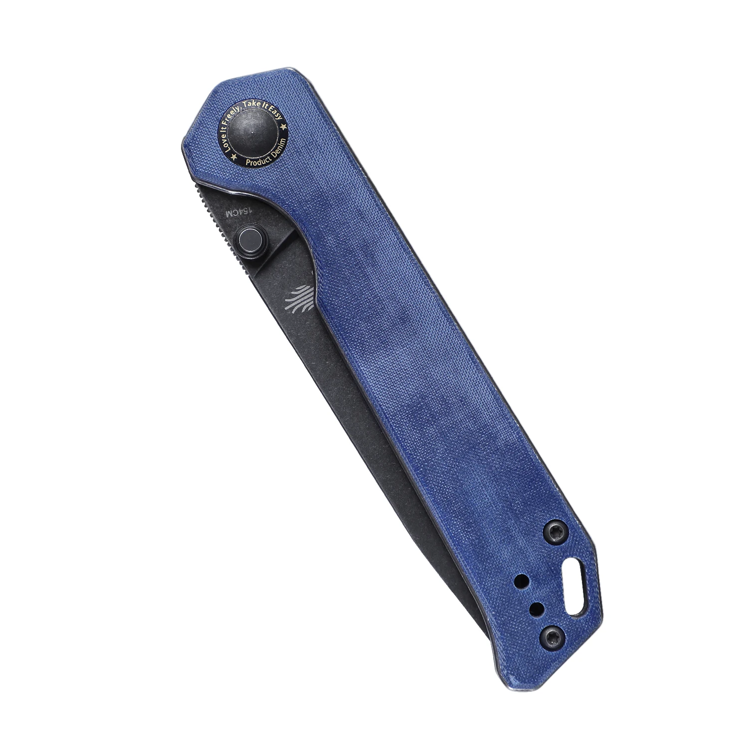 Kizer складной карманный нож V4458.2C1 простой синий джинская Микарта ручка новинка 2022