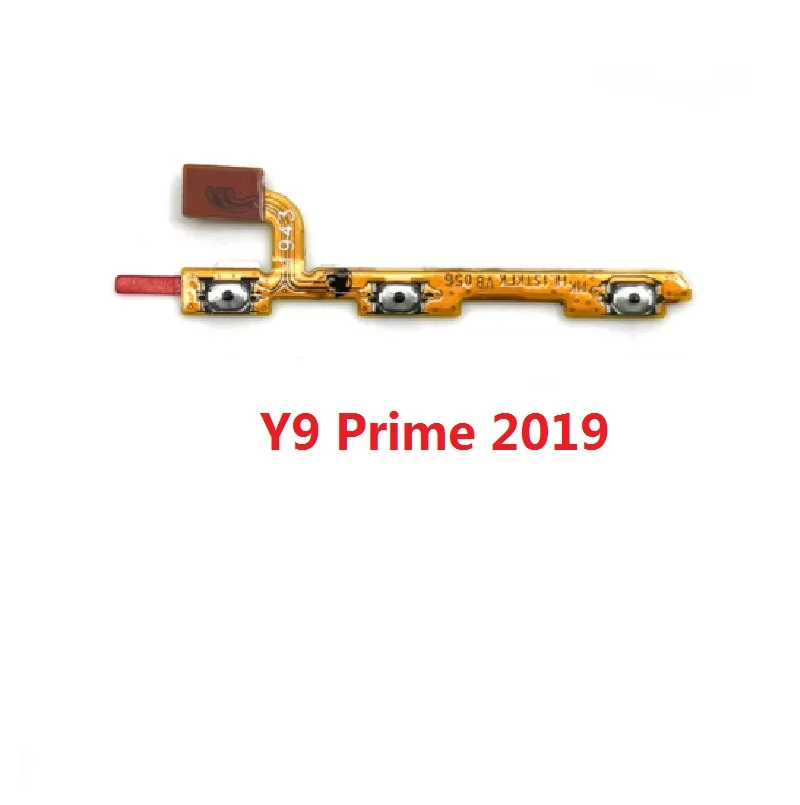 10Pcs Power On Off Volume Side Button Key Flex Cable For Huawei Y5 Y6 Y7 Y9 Prime 2017 2018 2019 Y6P Y7P Y8S Y8P Y9S - купить по