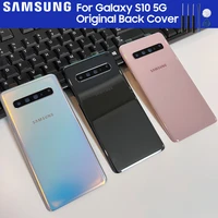 samsung original back cover cases battery cover housing for samsung galaxy s10 5g version back rear glass case