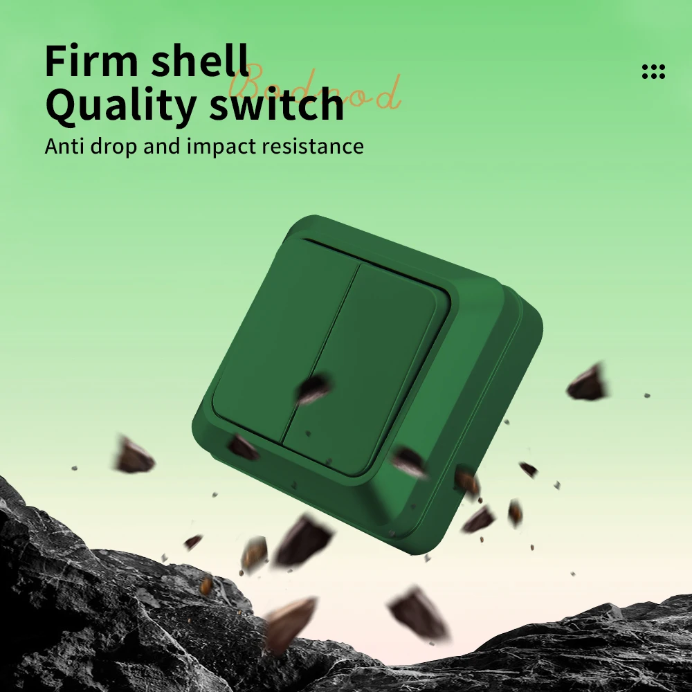 WESA зеленая настенная поверхность стандарт ЕС Классический пластиковый наружный