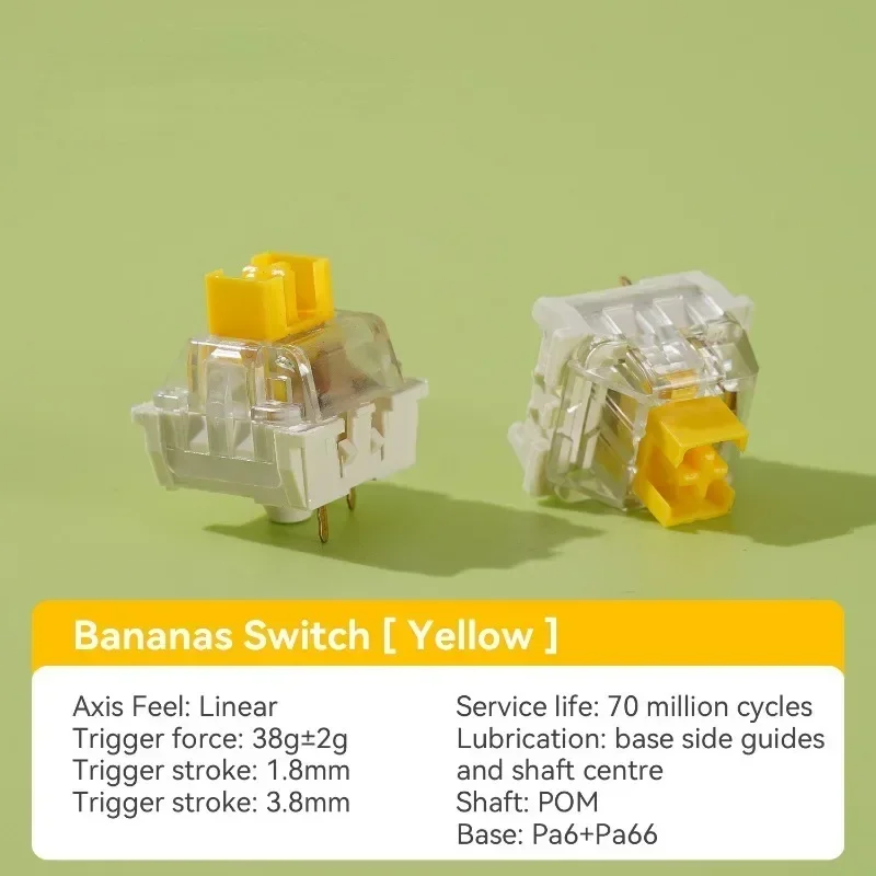 Для Attack Shark индивидуальные механические валы для клавиатуры с возможностью