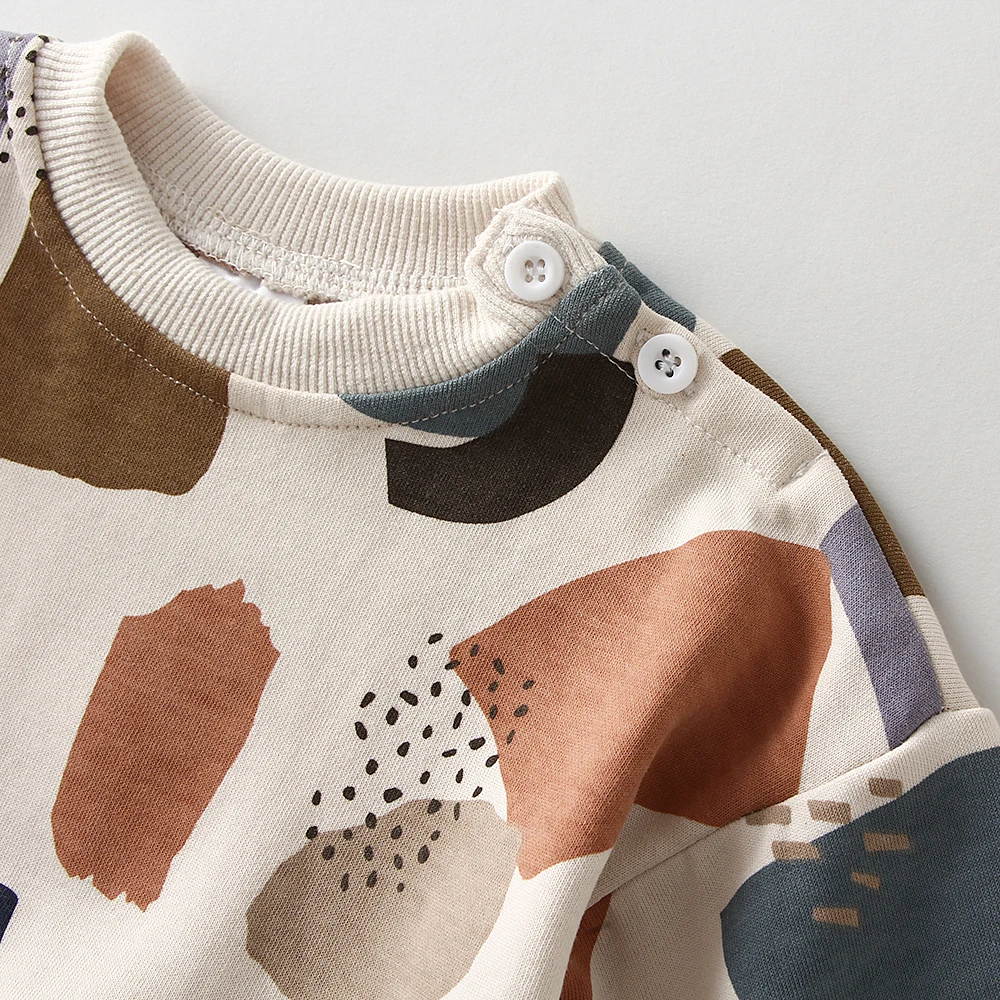 Детская одежда для От 0 до 3 лет Комплект одежды маленьких девочек Весенне-осенняя