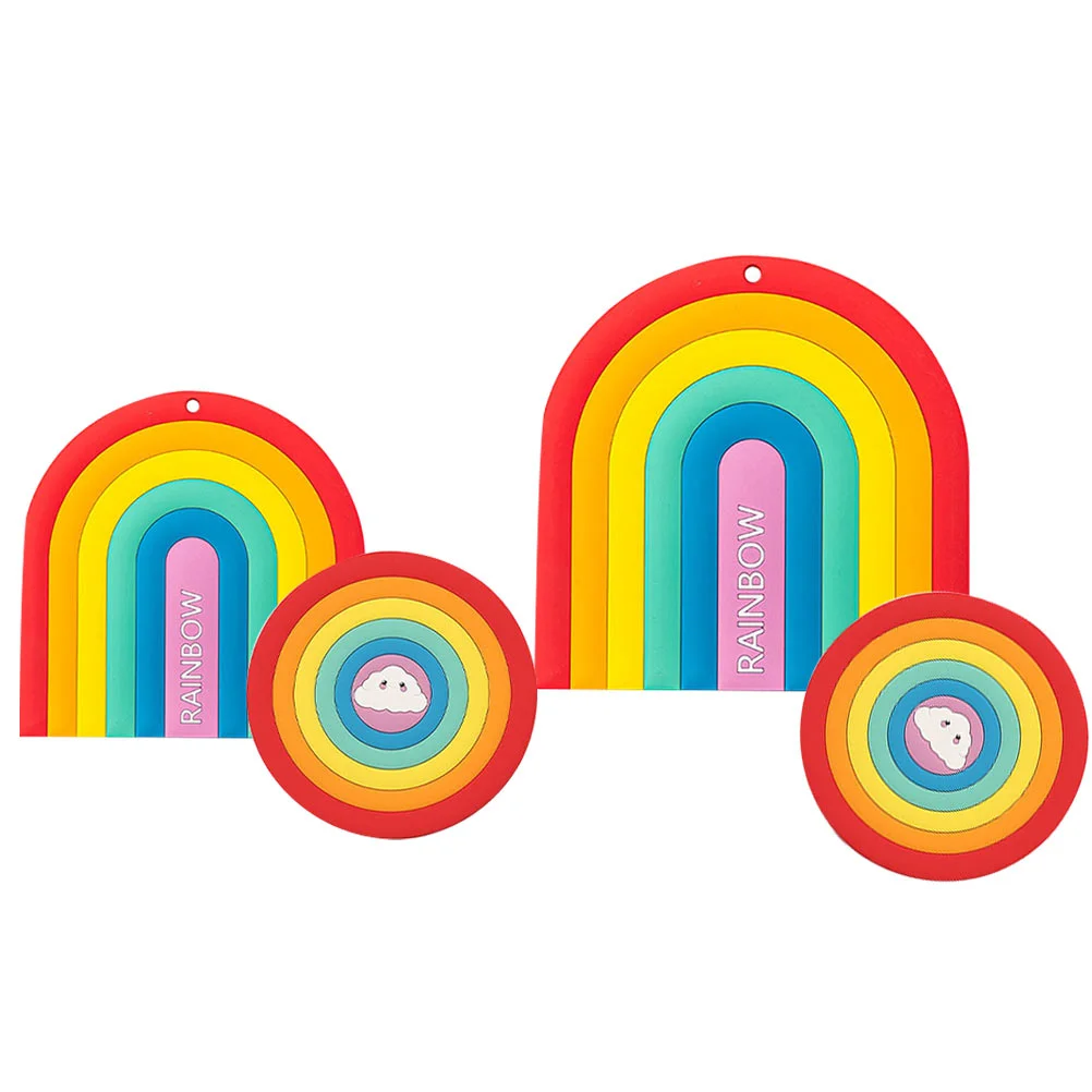 

4 шт., ПВХ коврики для столовых приборов