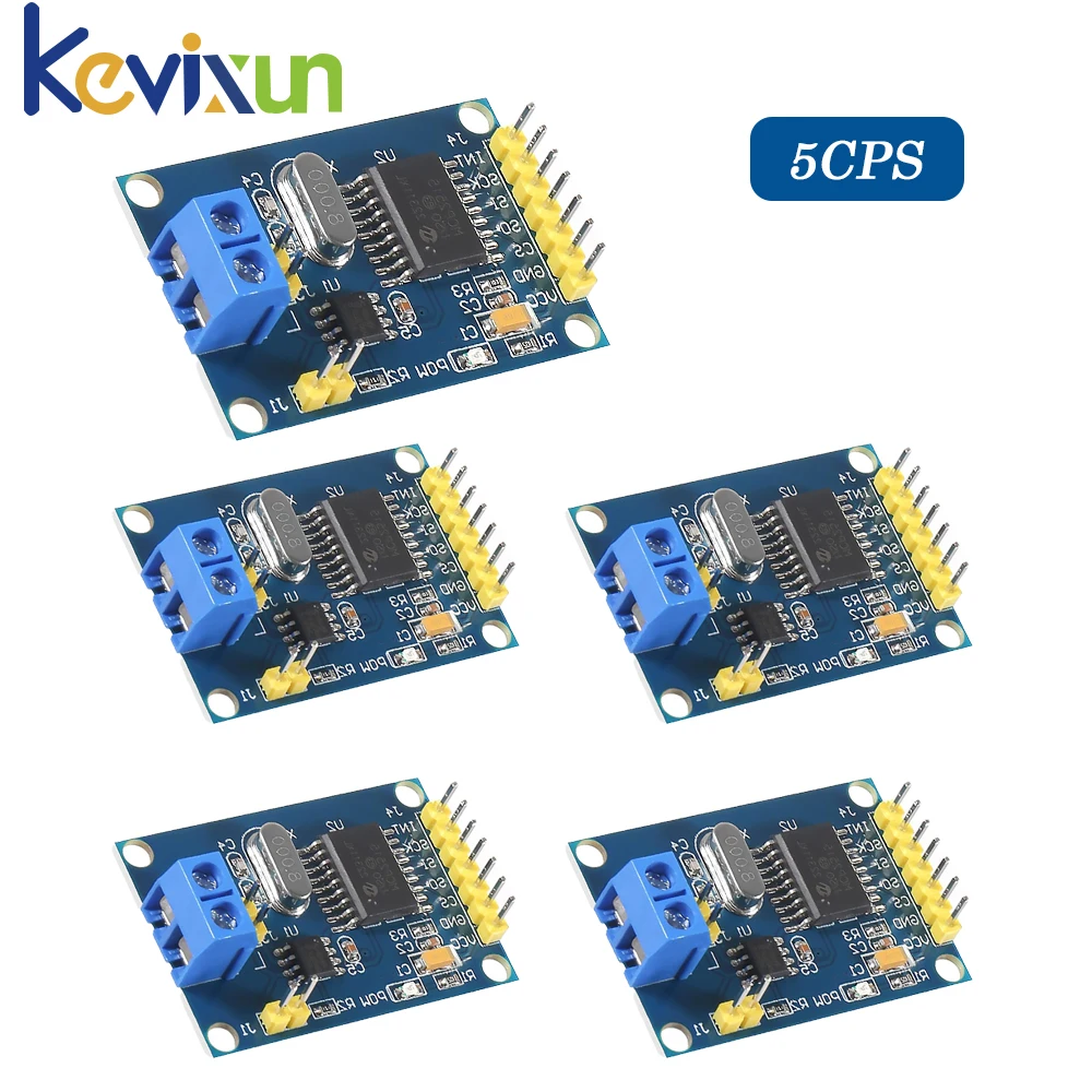 1-10 шт. MCP2515 плата модуля CAN TJA1050 приемник SPI для 51 микроконтроллера