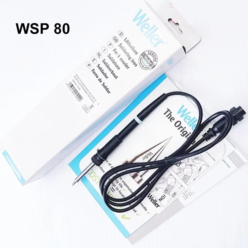 Фото Паяльная ручка WSP80 80W 24V с наконечником для паяльной станции WELLER WSD81/81i/1014 WT1014, бессвинцовая №3