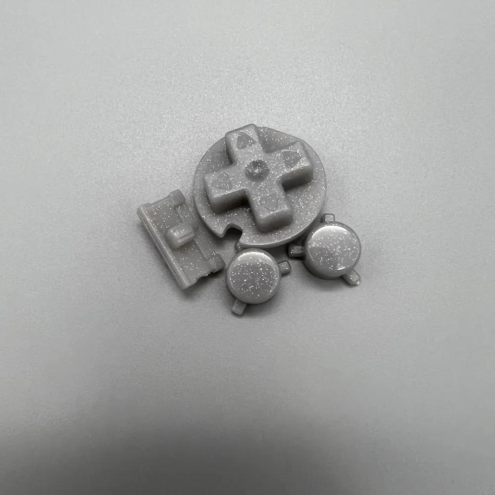 Фото Высококачественный полный комплект сменных кнопок для Gameboy Pocket GBP, кнопки D-Pad для управления направлением, кнопки AB для управления, запасные части для ремонта. №5