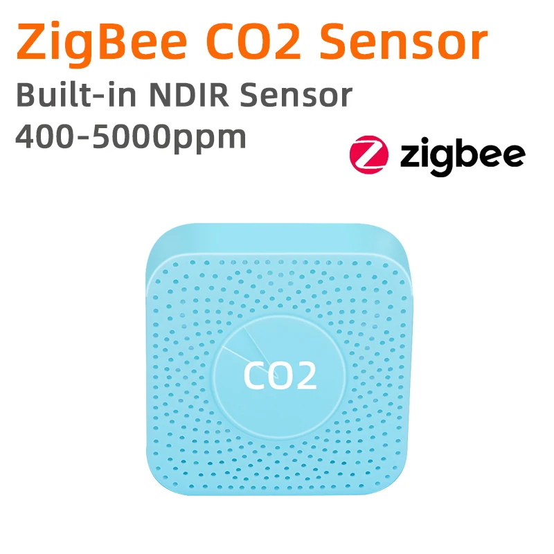 ZigBee Tuya CO2 Sensor NDIR High Precision Smart Home Linked Co2 Detector Air Monitor Household SmartLife APP