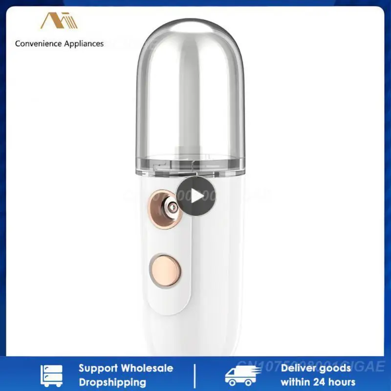 

1~10PCS Face Steamer USB Rechargeable Humidifier Nano Nebulizer Portable Facial Sprayer Moisturizing Beauty Instruments Skin