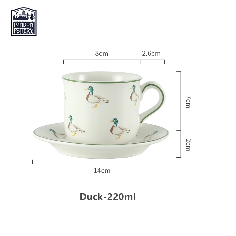 

Керамическая кружка London Pottery 220 мл в форме утки