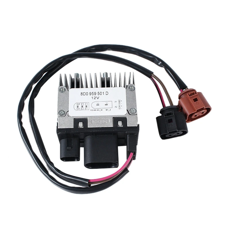 

Car Fan Cooling Control Unit Relay Module For A4 A6 S4 1999-2006 8D0959501B, 8D0959501D