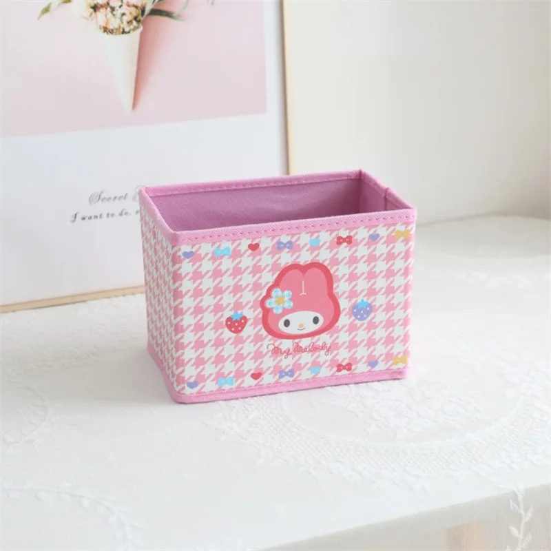 MINISO sanrio настольная косметичка с японским сердцем для девушек коробка хранения