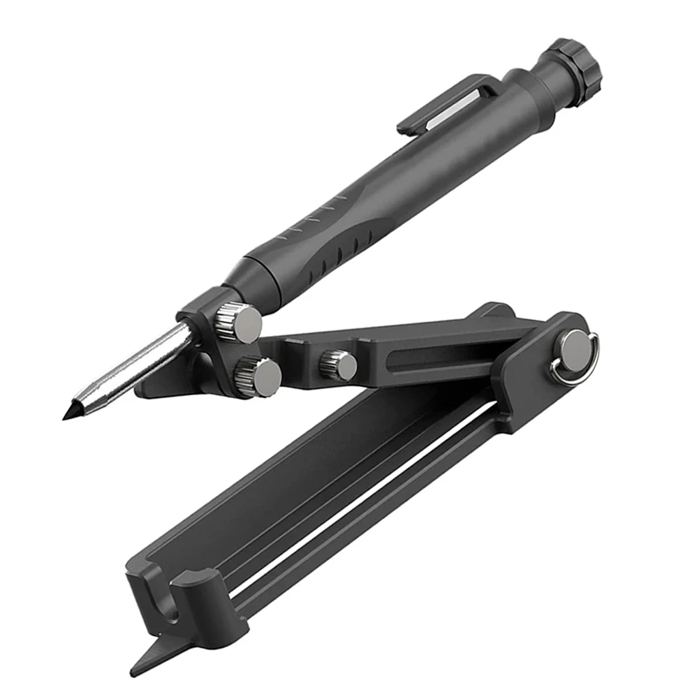 

Profile Scribing Ruler Contour Gauge W/ Lock Multifunction Scribing Tool For Tiling Paving Stud Walls Gable Paneling Woodworking