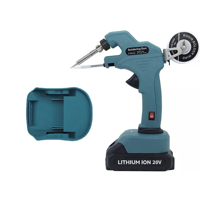 Handheld Portable Soldering Gun for Makita/DEWALT/Milwaukee/BlackDecker 18V Lithium Battery Electric Solder Gun Welding Repair