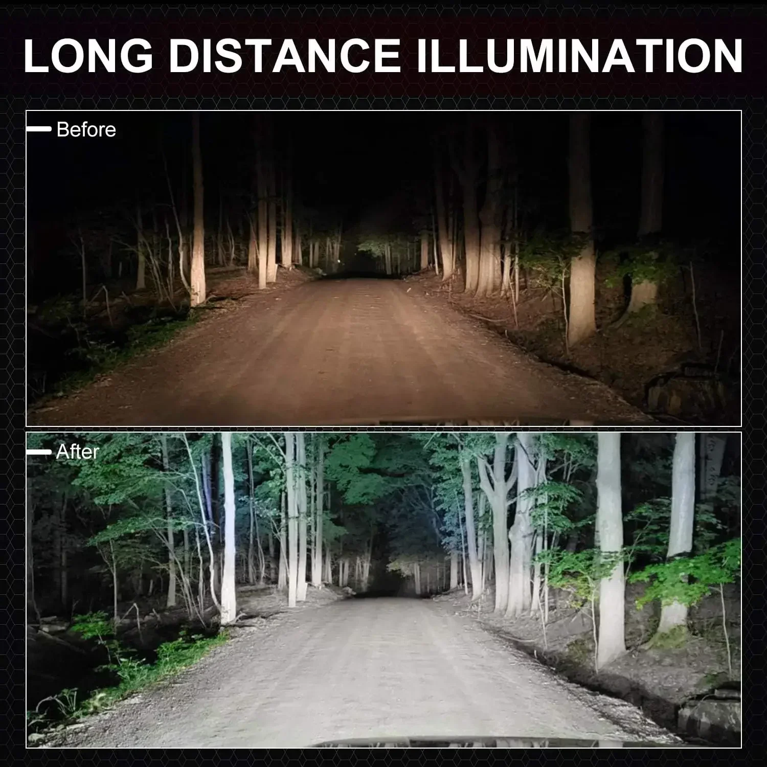 

Водонепроницаемый фонарь для грузовиков, 4x4 дюйма