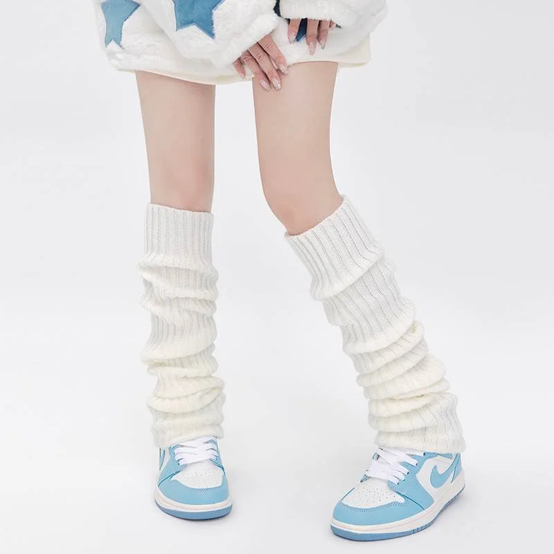 

Гетры для девочек однотонные носки Длинные трубки JK Lolita полиэстер хлопок Двойная игла носки модные мягкие удобные