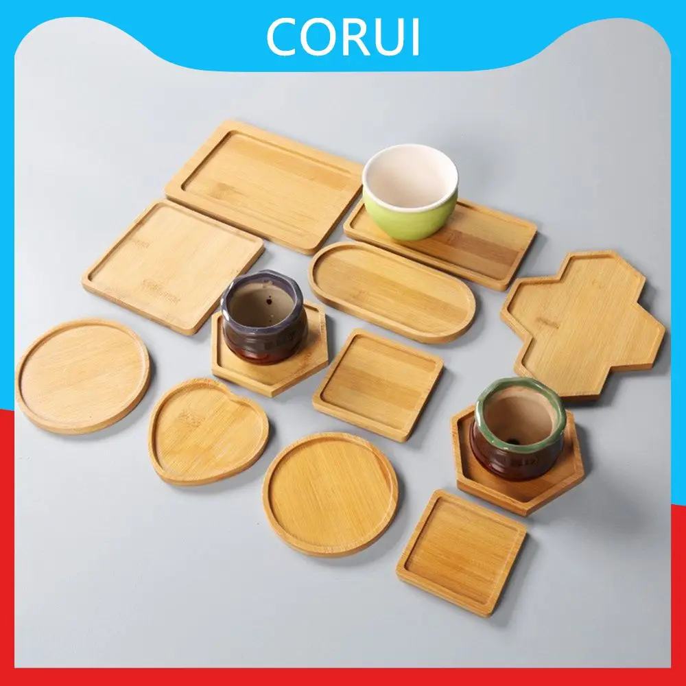 

1PC Beech Black Walnut Wood Coasters Tea Coffee Cup Pad Placemats Decor Insulation Cup Mat Household Square Round Drink Mat