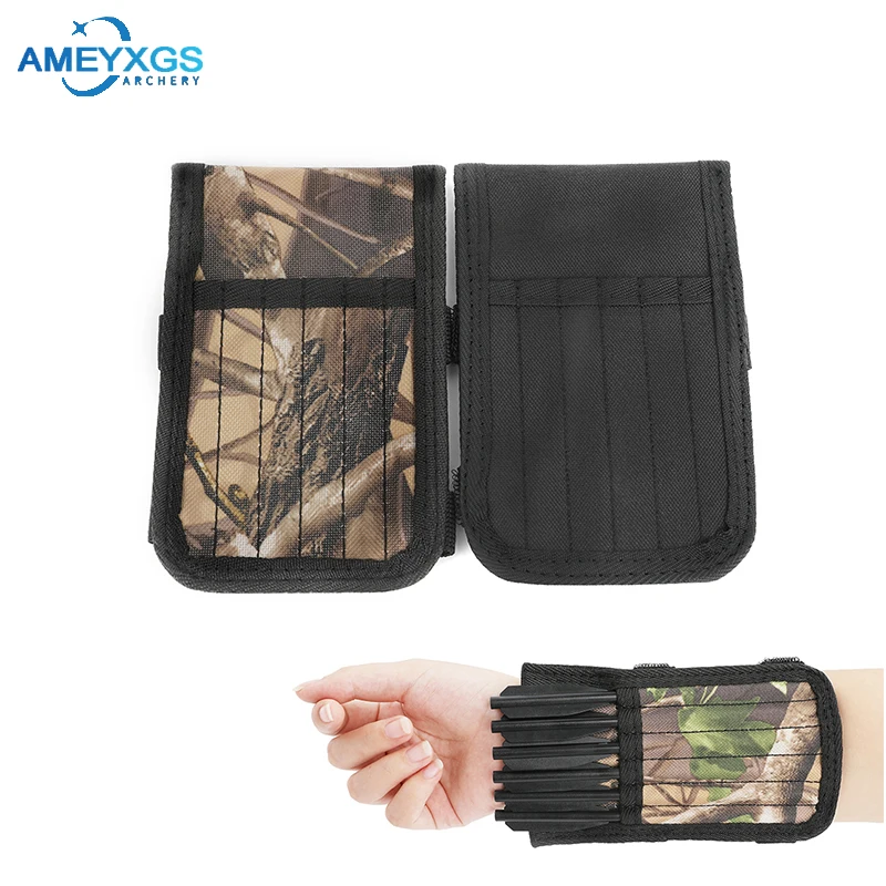 Сумка для стрельбы из лука сумка стрел стрелы Холщовая с 6/12 отверстиями менее 6 5