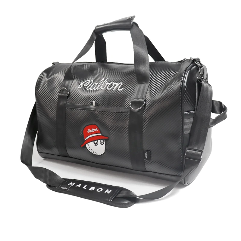 2023 Malbon Outdoor Sports Men and Women Universal Golf Bag Clothing Bag Boston Bag shoe bag