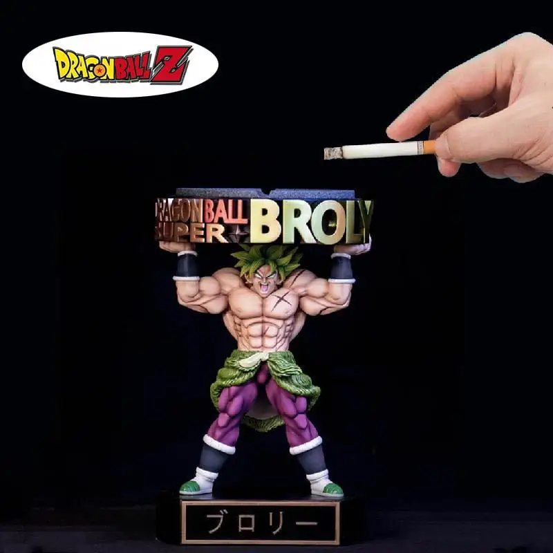 

15cm Various Styles Anime Dragon Ball Super Saiyan Broly And Majin Buu The Ashtray Doll Action Figure Model Toys Child Gifts