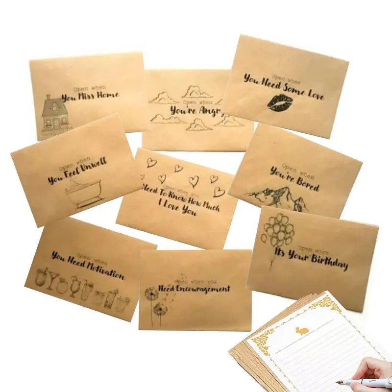 

Envelopes For College Students Romantic Open When Mailing Envelopes School Supplies Unique Stationery For Confession Opening Of