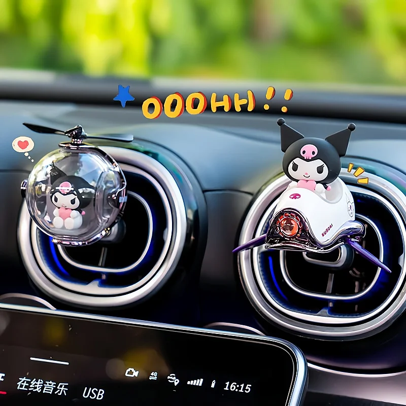 Sanrio Hello Kitty Kuromi Melody автомобильный ароматерапевтический летающий шар ароматные