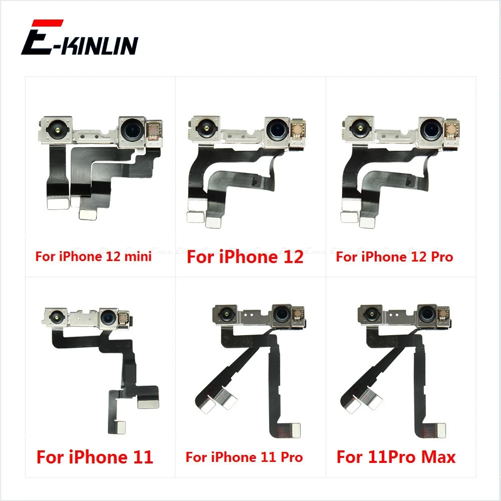 Фото Для iPhone 12 mini, 11 Pro, XR, XS Max: гибкий шлейф передней камеры Face ID с датчиком приближения и светочувствительными элементами №1