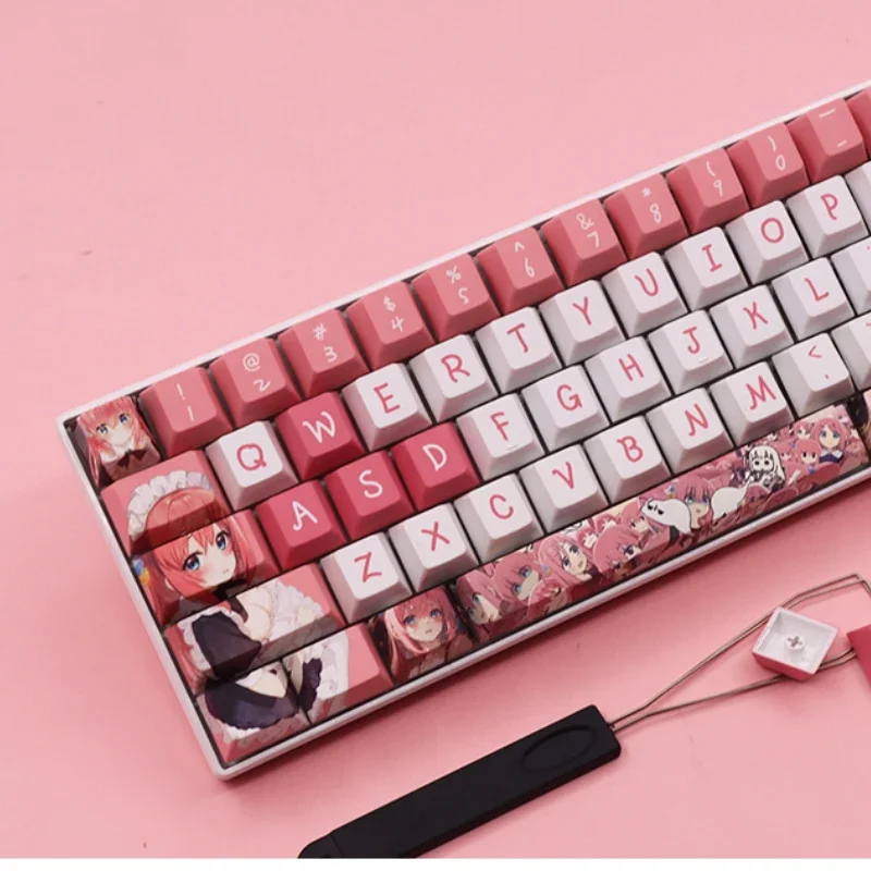 Механическая клавиатура BOCCHI THE ROCK Hitori готовая Аниме игровая PBT для Mx Switch MK870 K75 X3 NJ80