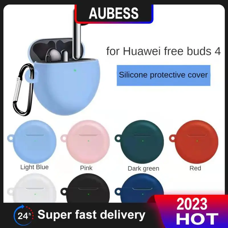 

360 ° All-inclusive Thin Urbanears Washable Earphone Protective Cover Firm For Huawei Freebugs 4 Protective Case Silicone