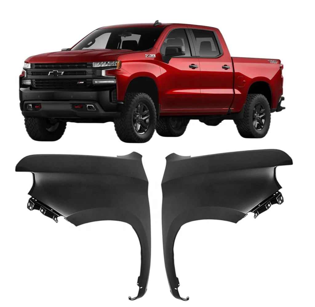 

Chevro-let Silverdo 1500 2019- car exterior auto body systems pars automotive parts front fender OEM 84502610, 84502611