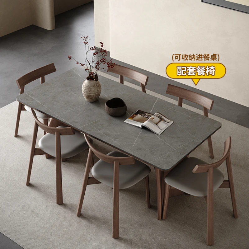 Кухонный стол Обеденный элегантный Дизайнерский кофе Прямоугольная