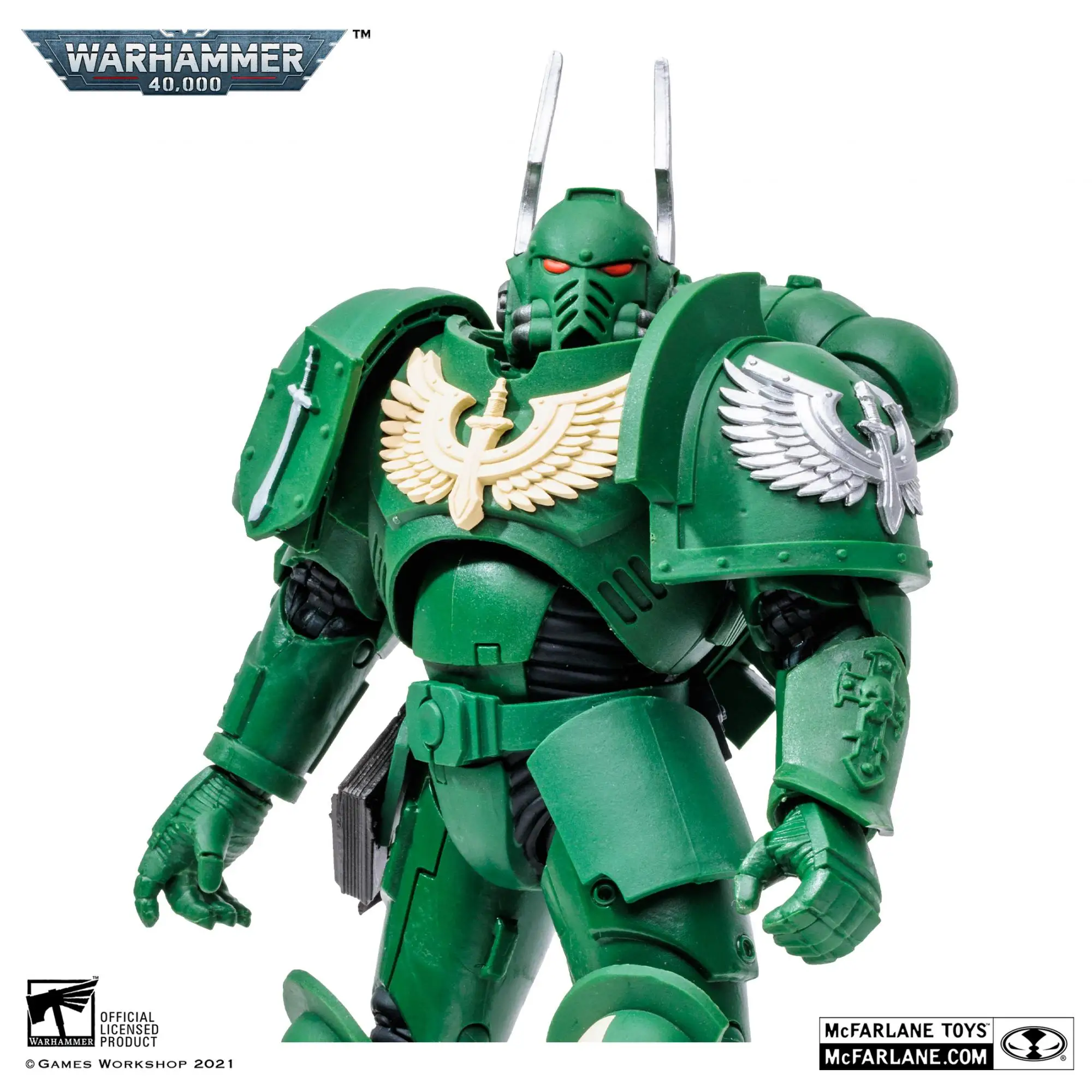 

Original In Stock Mcfarlane Toys Warhammer 40,000 Dark Angels Intercessor 7-Inch Scale (17.78Cm) Action Figure