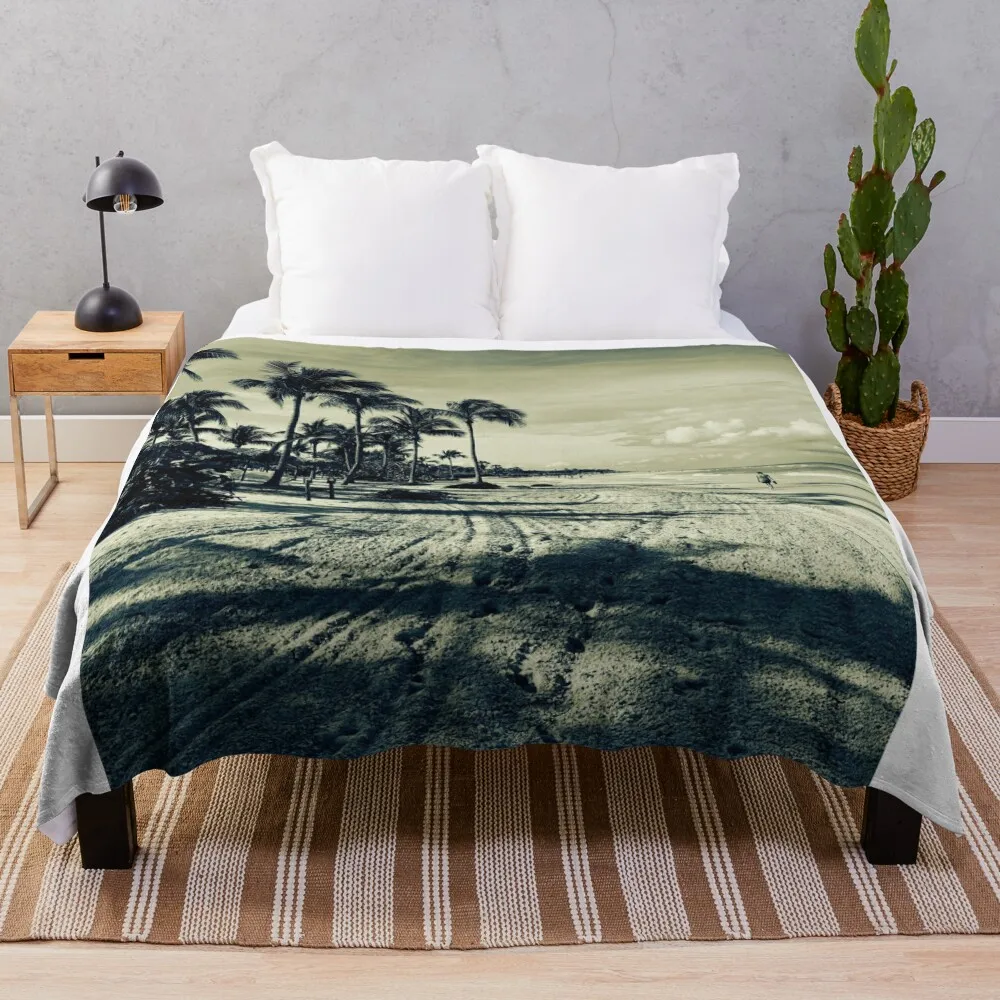Walking Along the Beach - Varadero Куба Плед для дивана Тонкие одеяла кровати Гигантские