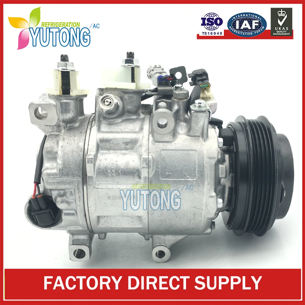 

6SBH14C AC Compressor for FORD FOCUS 2.0L ‎EV6119D629BA CG4472809641 EV6Z19703A CO29190C 141308 YCC376 16004547103 16090198101