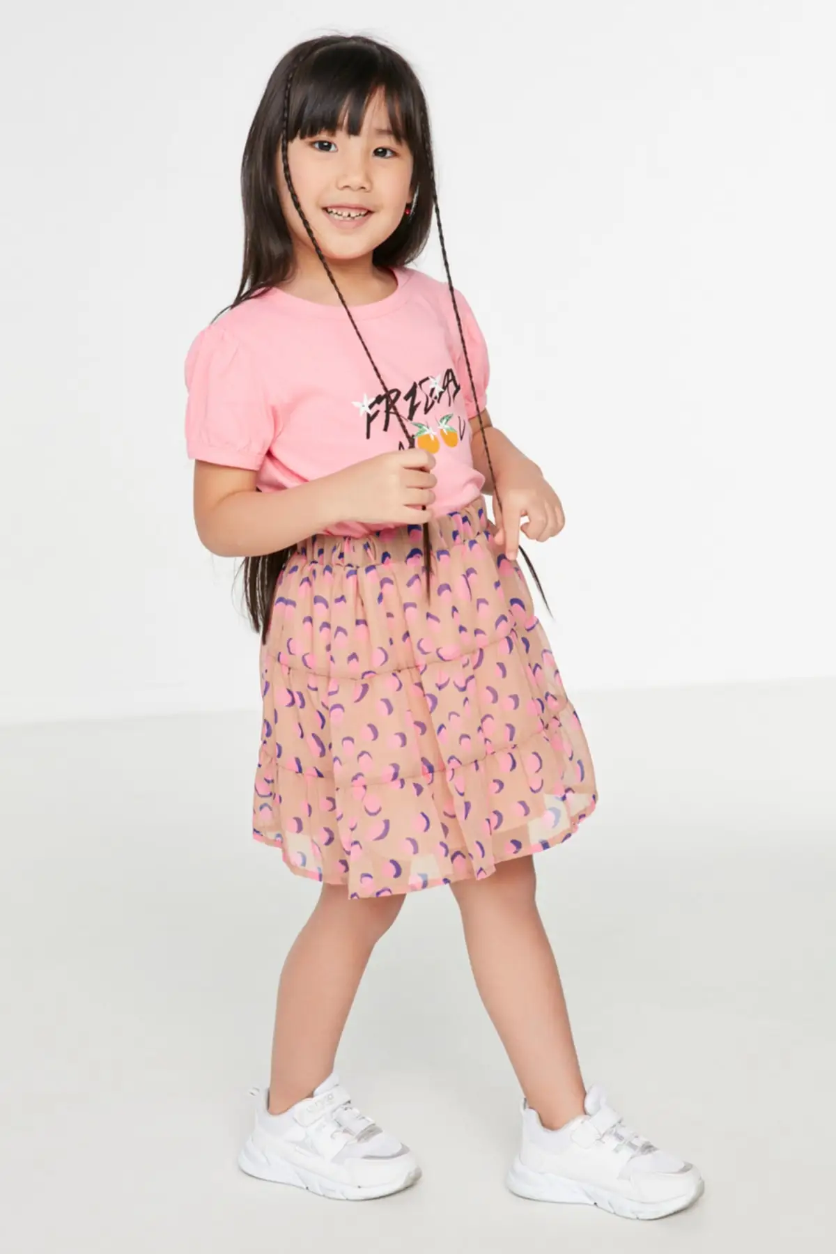 

Printed Female Child Woven Skirt