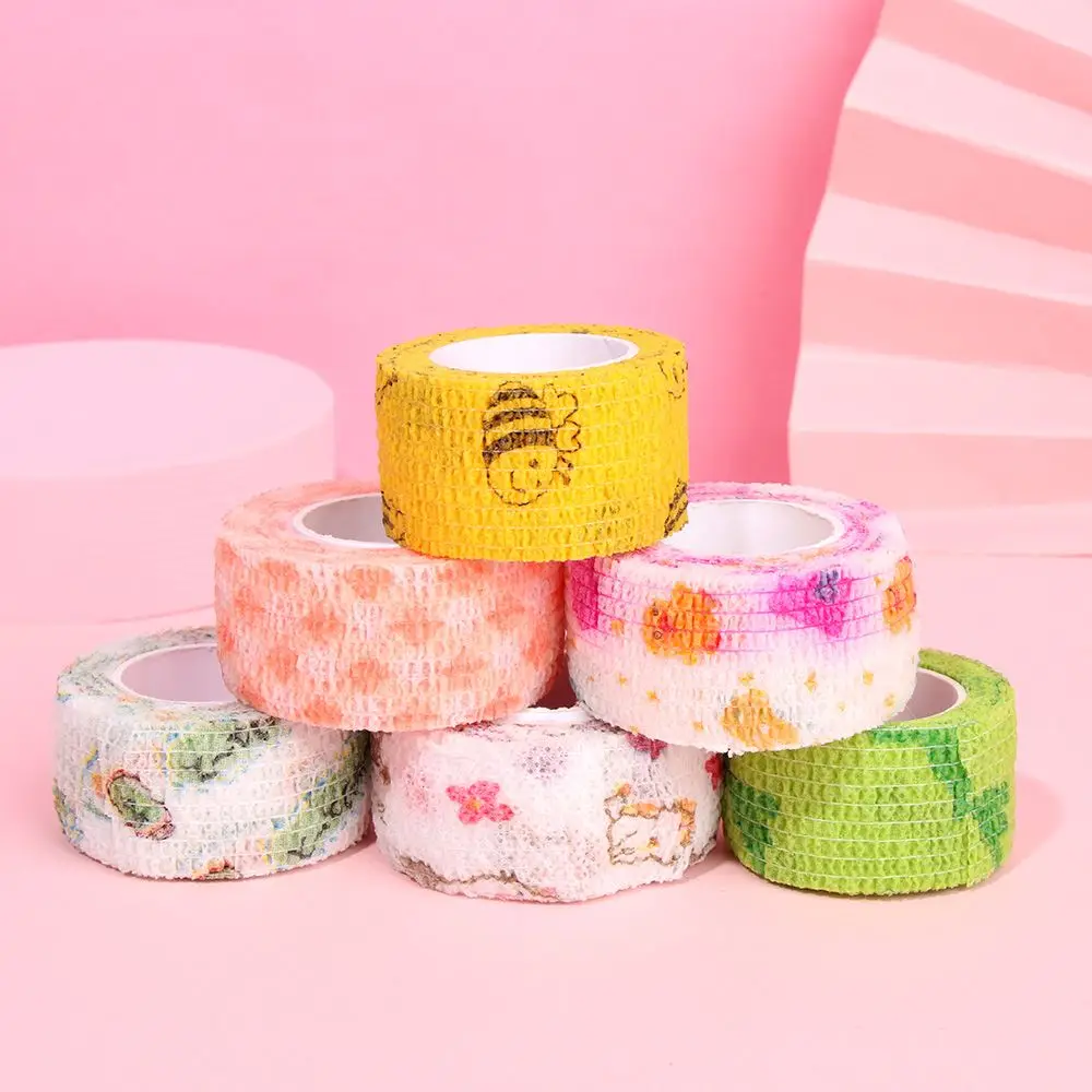 

1 шт., медицинская самоклеящаяся эластичная лента с принтом, 4,5 м