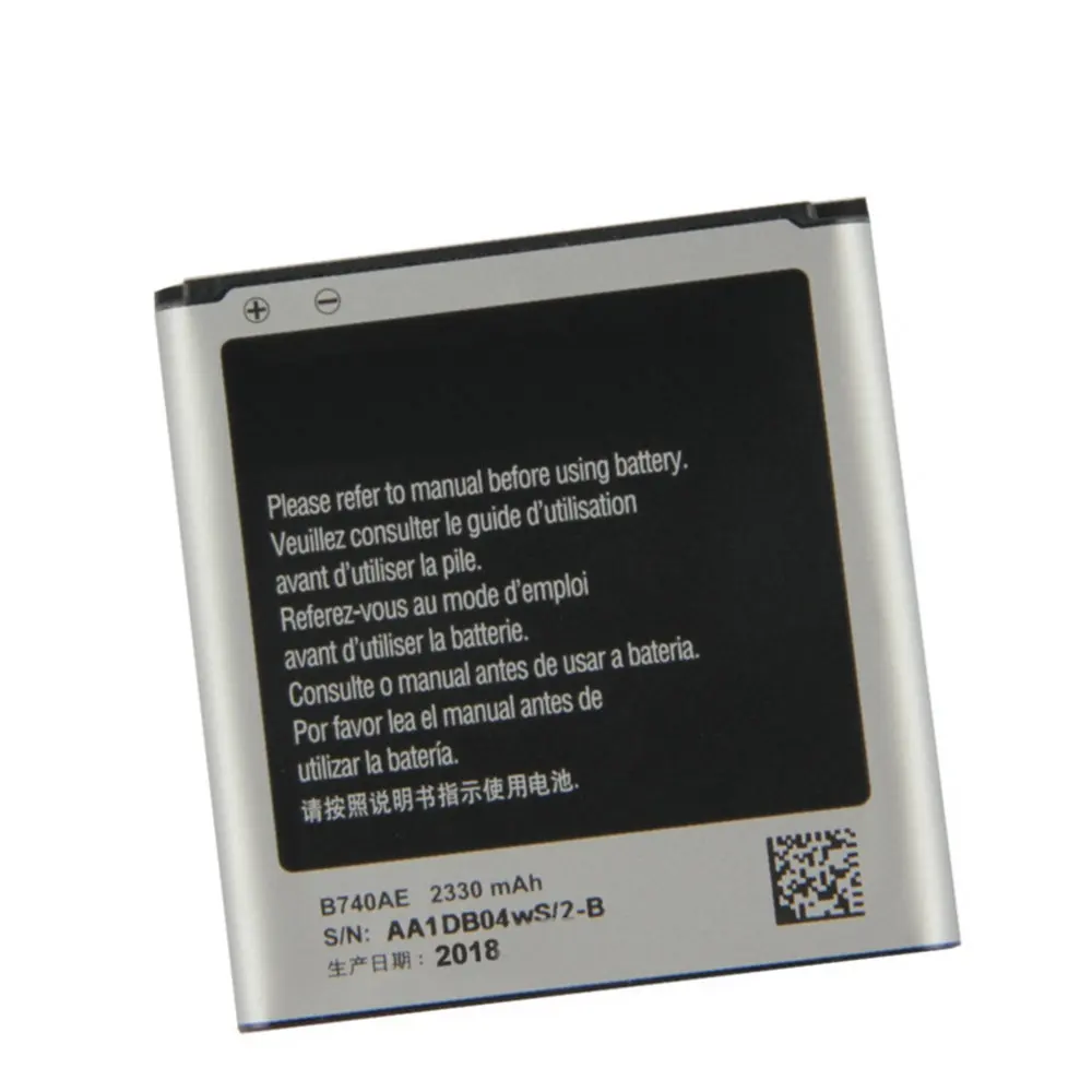 Оригинальный аккумулятор B740AE 2330 мАч для Samsung S4 Zoom SM-C1010 C105 NX3000 I939D S4zoom C1010 B740AC