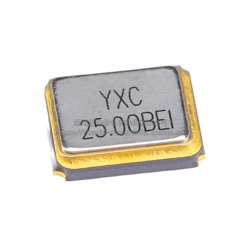 

20pcs/ 3225 Patch Passive Crystal Oscillator/YSX321SL 25MHz 10ppm 12pF X322525MOB4SI 4 Pin