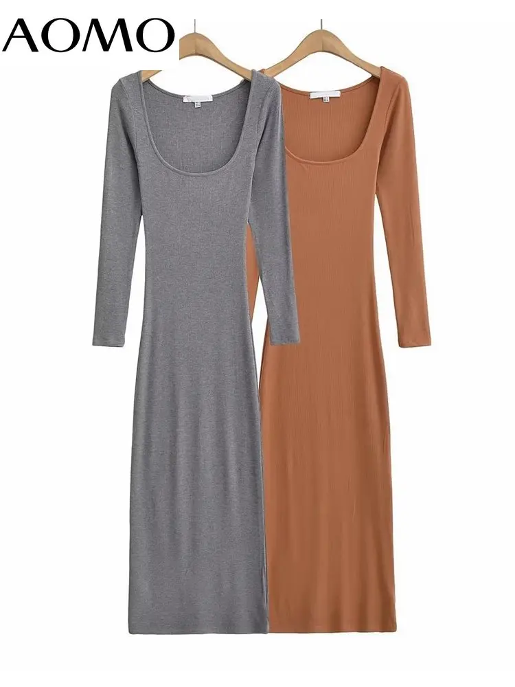 

Женское платье с длинным рукавом, квадратной формы