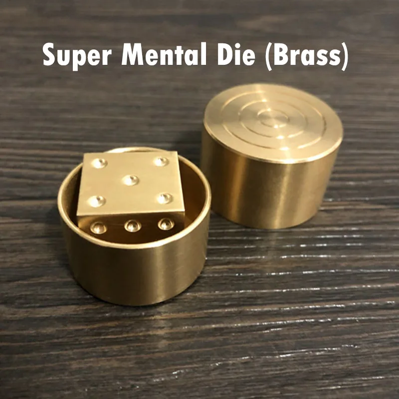 Супер умная форма (латунь) волшебные трюки кости цифры предсказание сцены