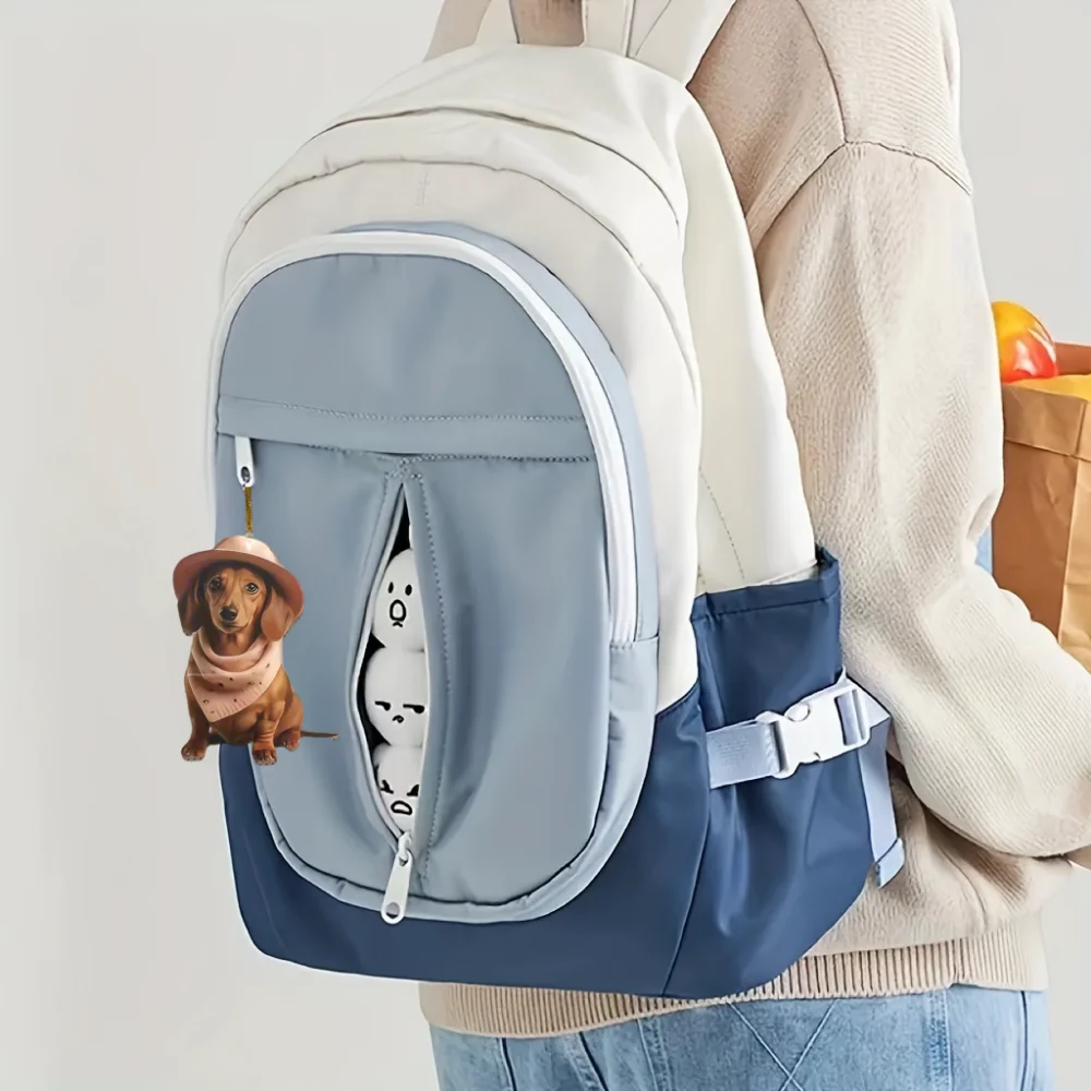 Милая такса акриловый кулон универсальный очаровательный брелок в виде щенка