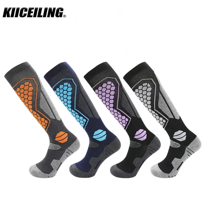 KIICEILING шерстяные термоноски для лыж спорта на открытом воздухе велоспорта